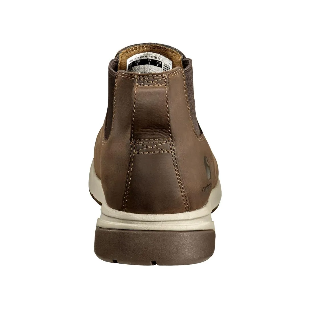 4" Force Nano-Toe Water Resistant Romeo Work Boot Brown