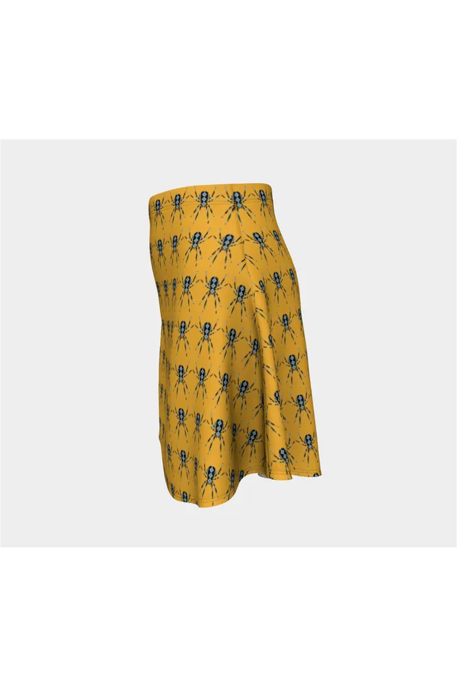 African Rain Spider Flare Skirt