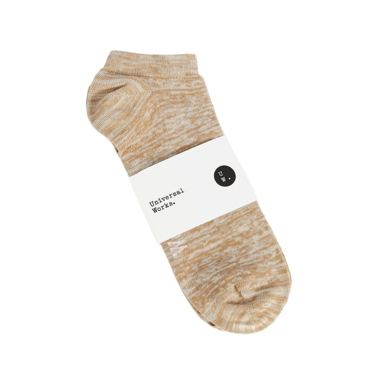 Ankle Slub Sock Dk Sand