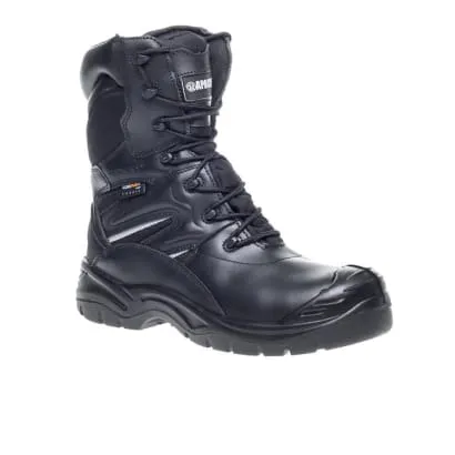 Apache Combat Composite Waterproof S3 High Leg Safety Boot with Zipped Side Closure