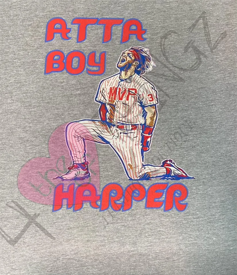 Atta Boy Harper #1 KNEE DTG PRINTED - TEE