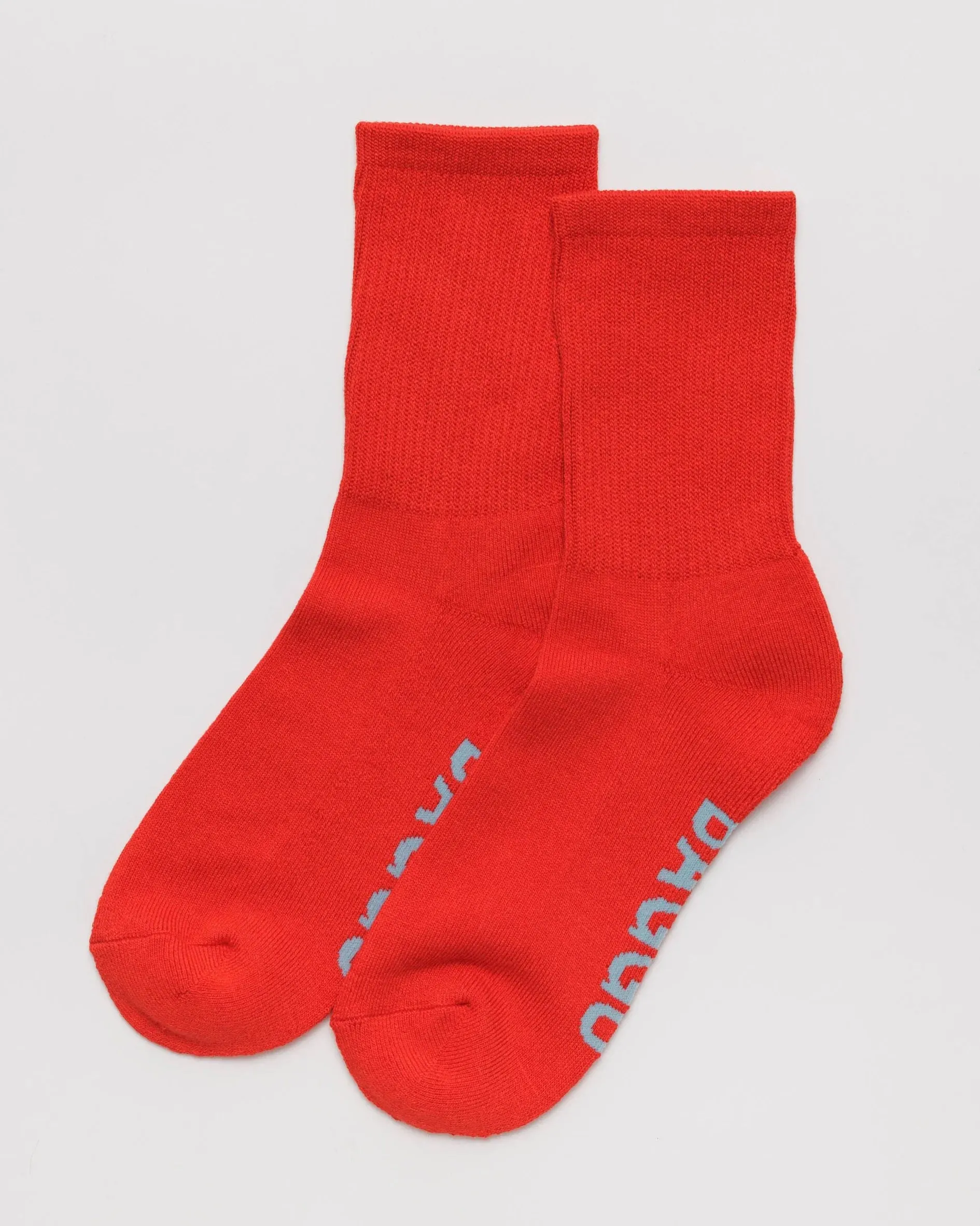 Baggu - Ribbed Sock | Candy Apple