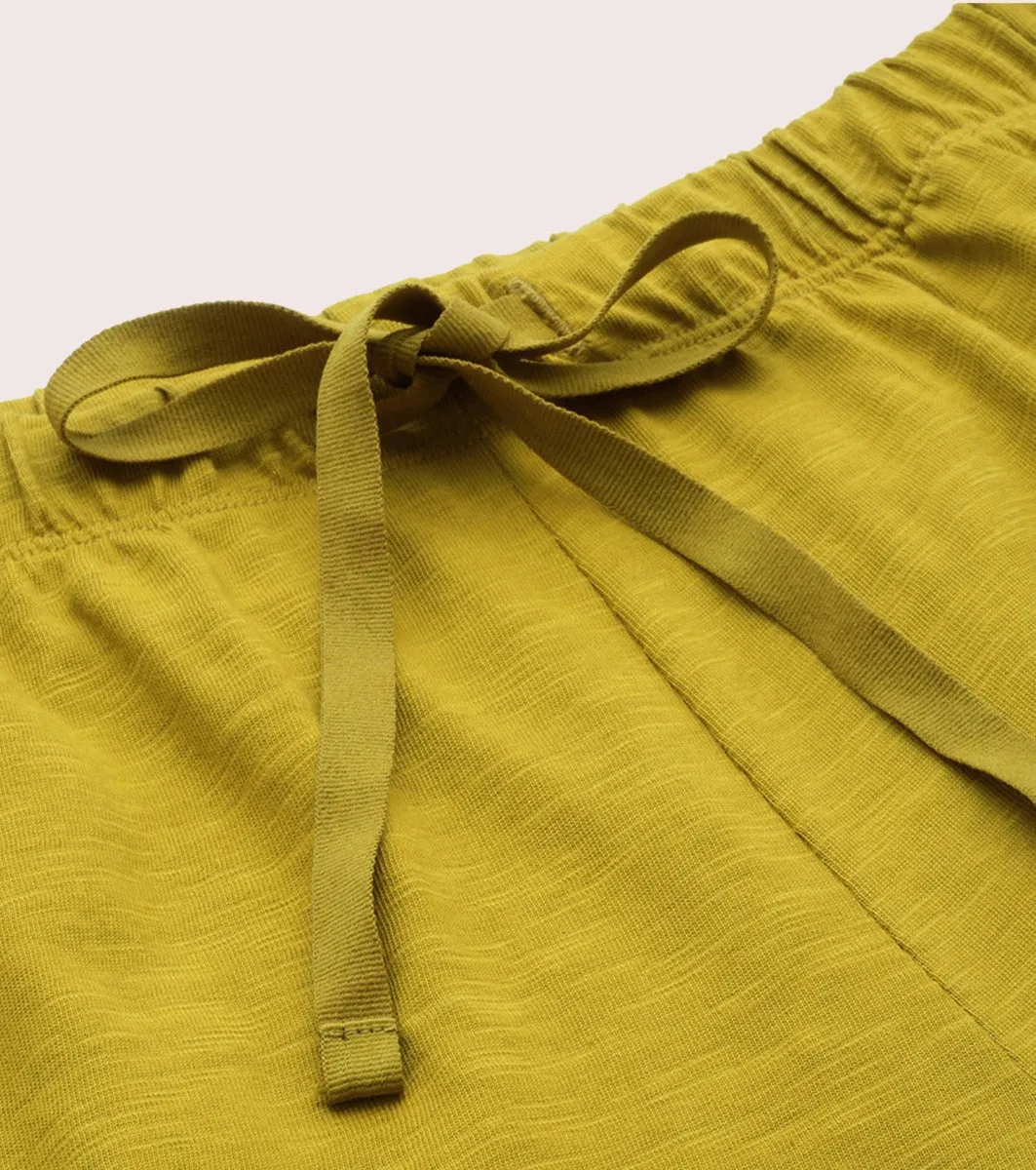 Basic Shorts | Mid-Thigh Length Jersey Shorts With Pockets