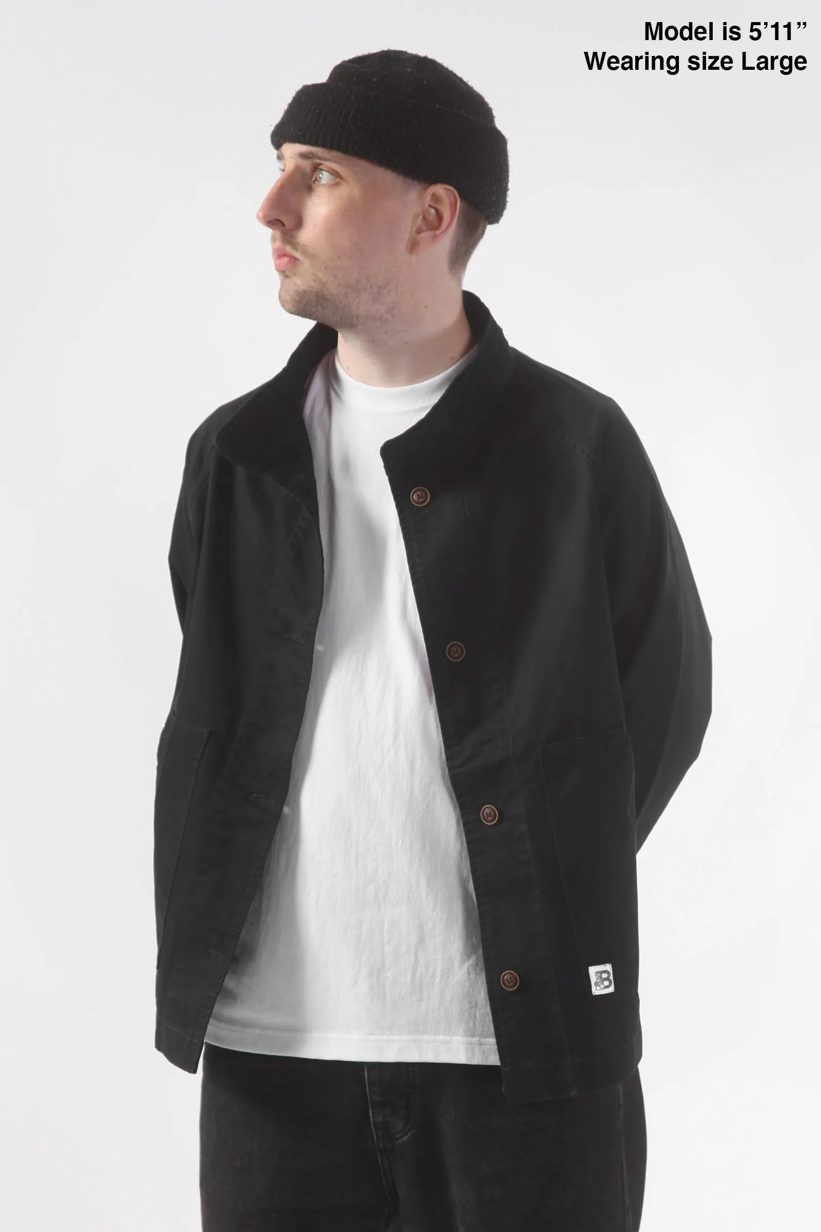 Blacksmith - Left Handed Work Jacket - Black