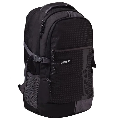 Blow 32L Black Grey Backpack With Rain Cover