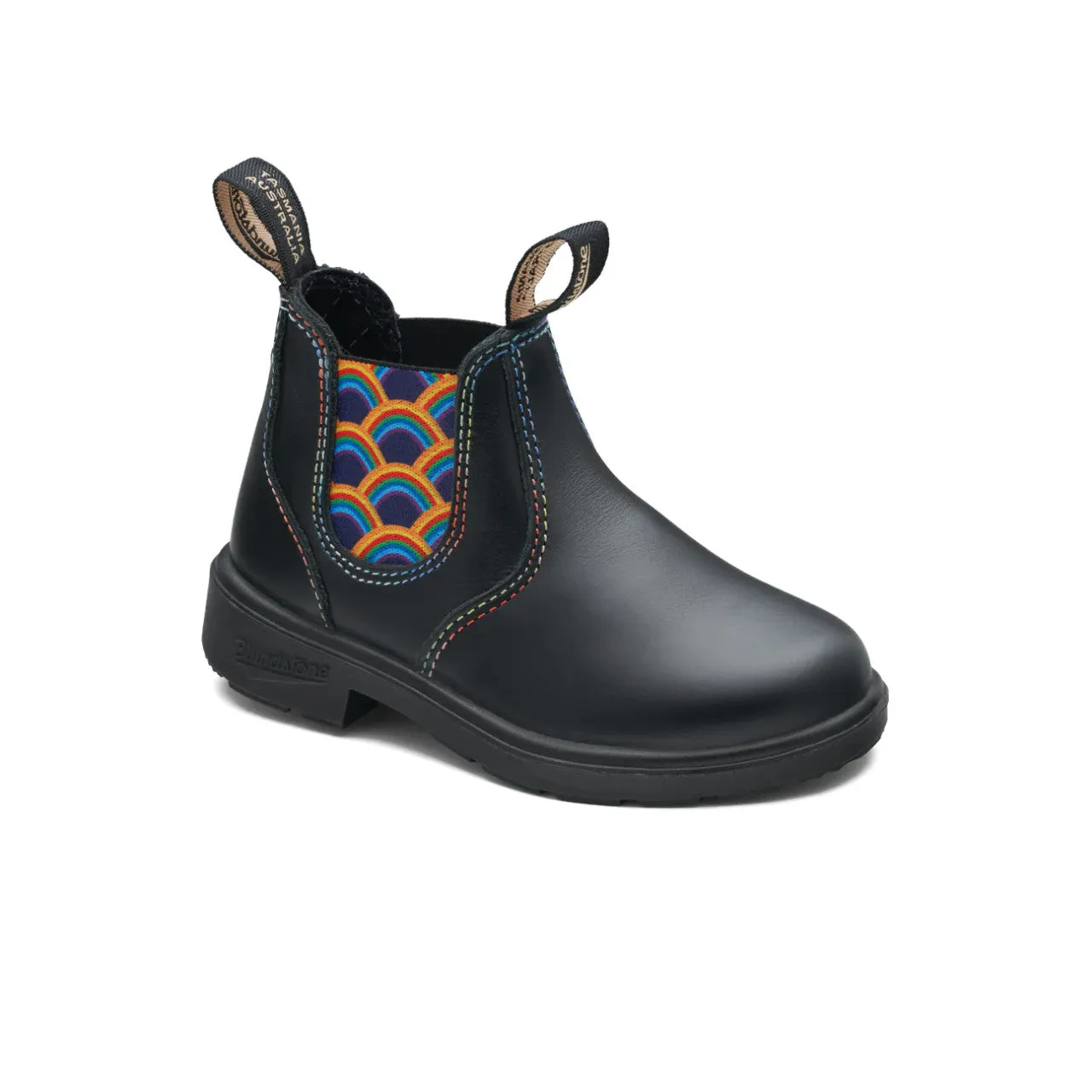 Blundstone 2254 Kids Black Rainbow