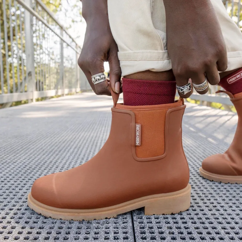 Bobbi Wellington Boot // Rust