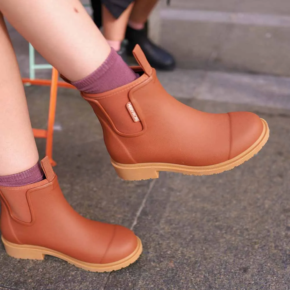 Bobbi Wellington Boot // Rust