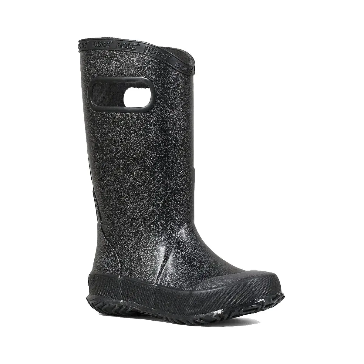 BOGS RAINBOOT GLITTER BLACK - KIDS