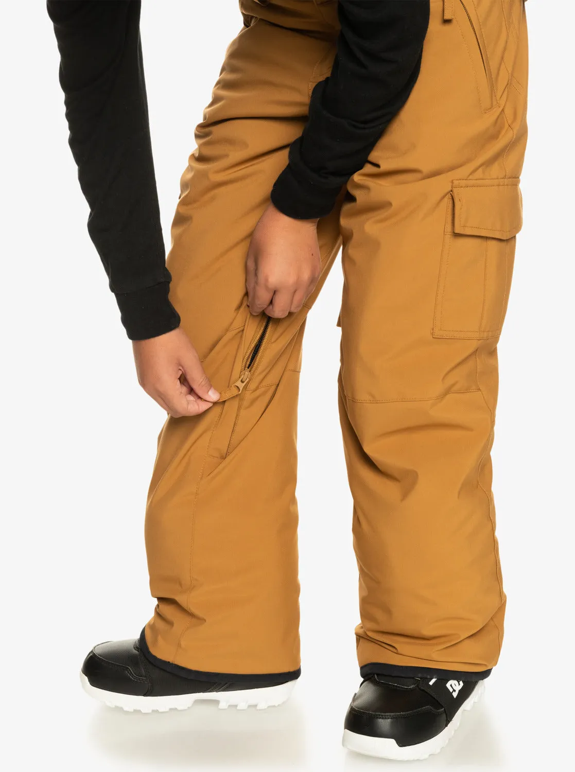 Boys 8-16 Porter Snow Pants - Bone Brown