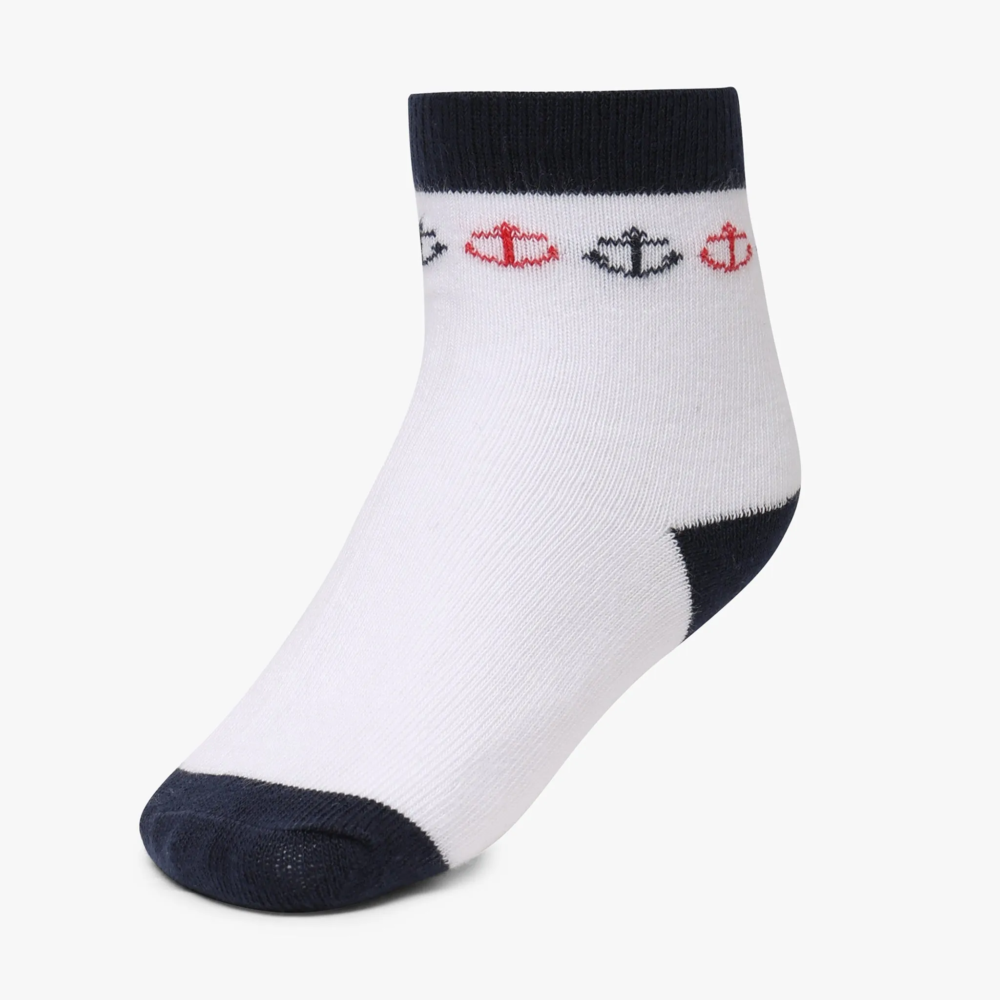 Boys Ankle Length Printed Socks