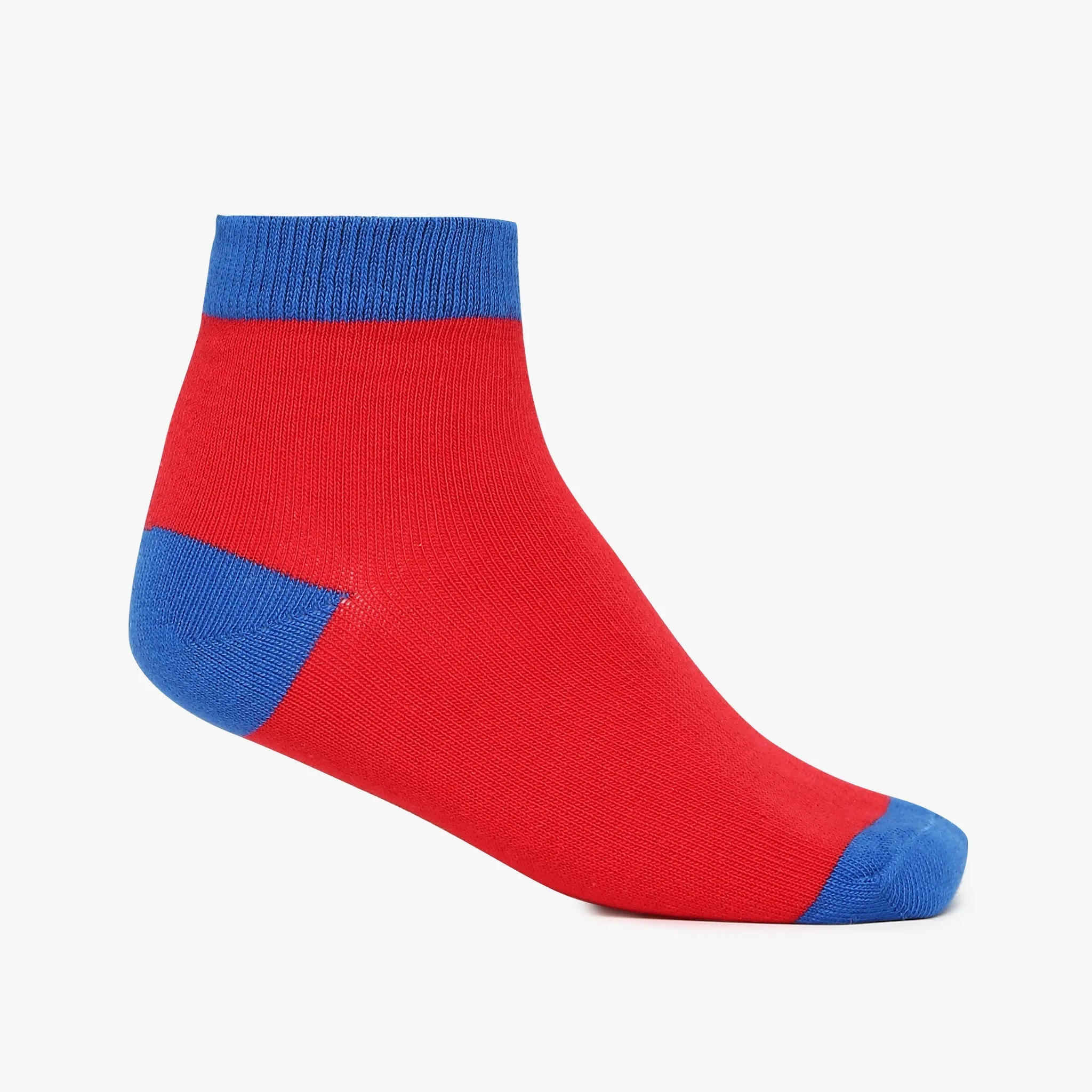 Boys Cotton Blend Ankle Length Socks (Pack of 3)