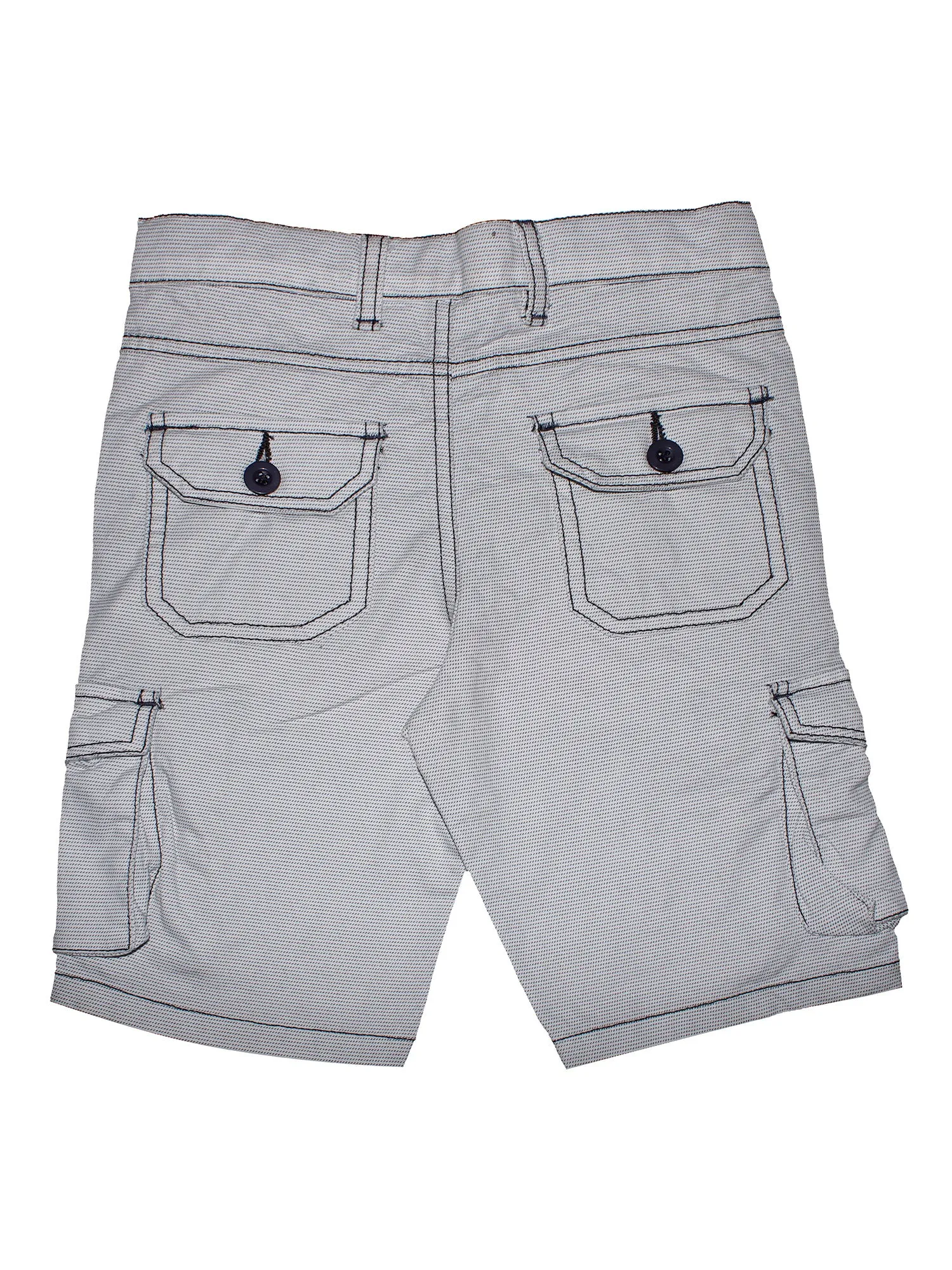 Boys Cotton Twill Knee Length Cargo Shorts