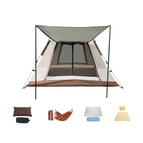 Camping Tent for Fishing Hiking Camping Fits for 2-4 Persons