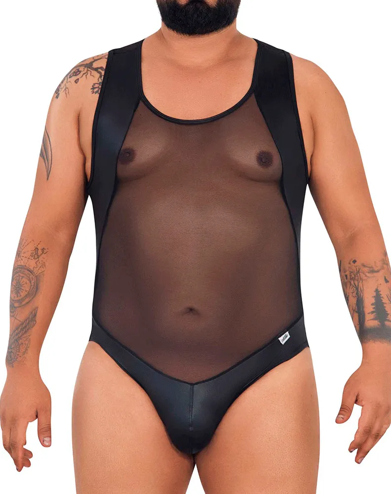 Candyman 99716x Work-n-out Bodysuit Black