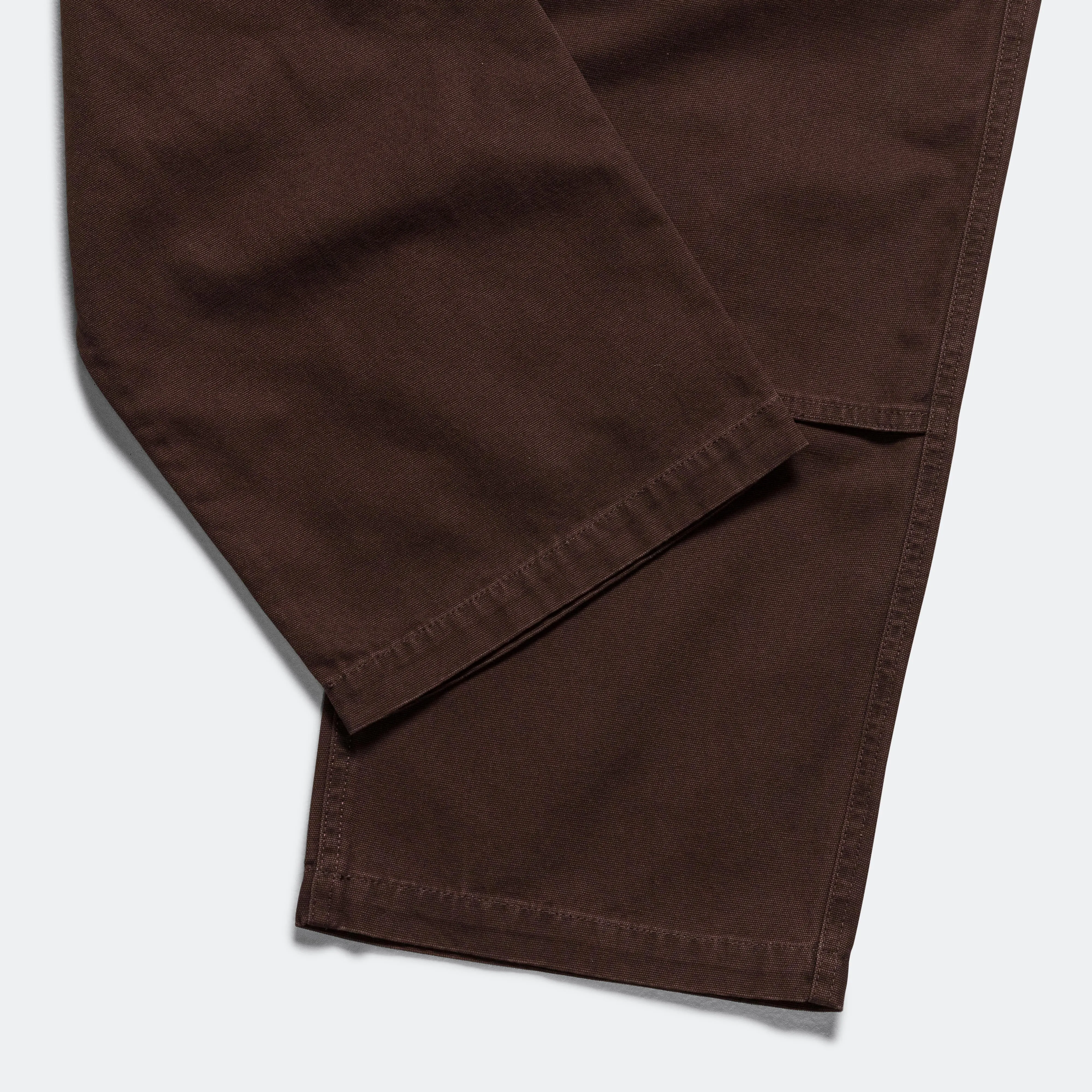 Canvas Double Knee Pant - Dark Brown