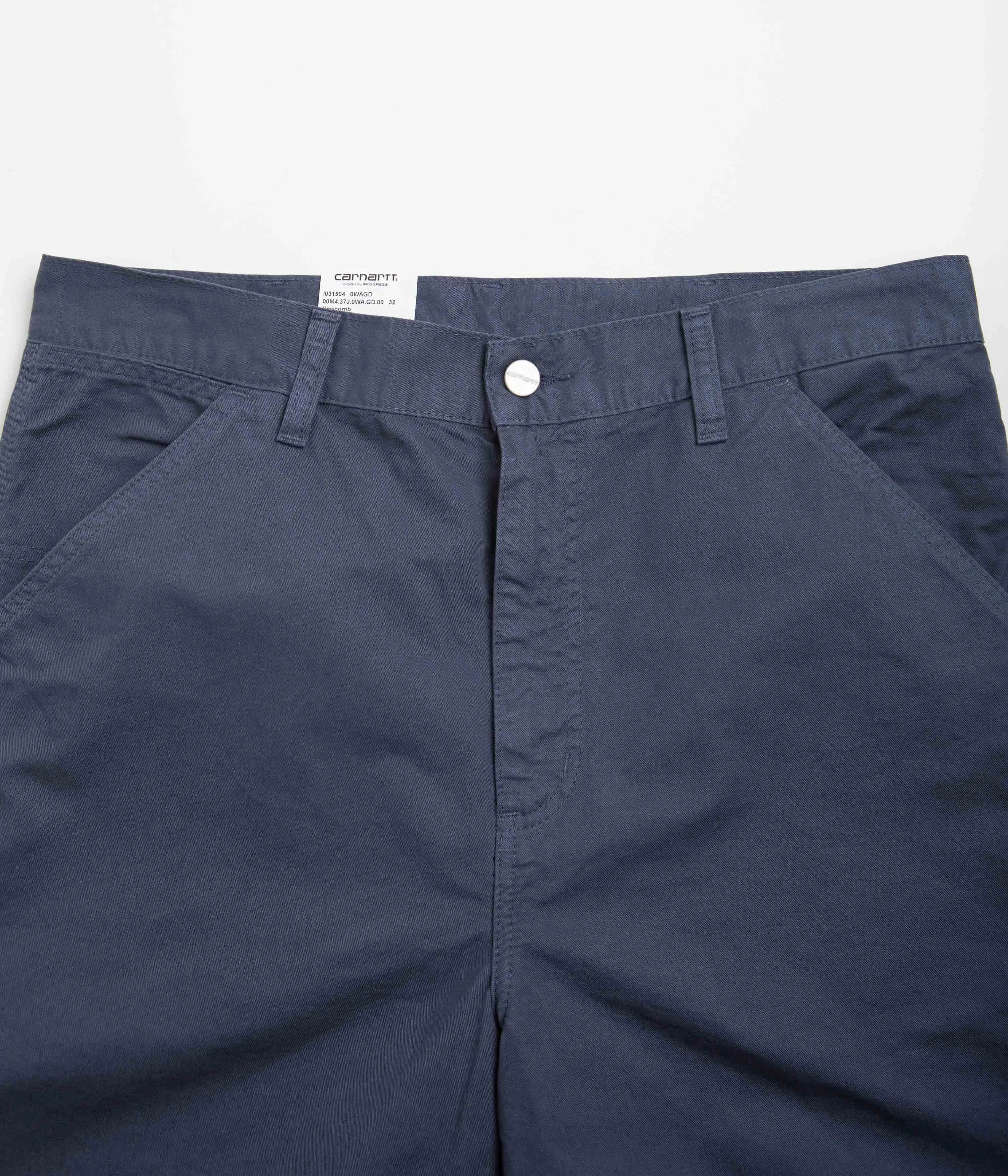 Carhartt Single Knee Shorts - Storm Blue