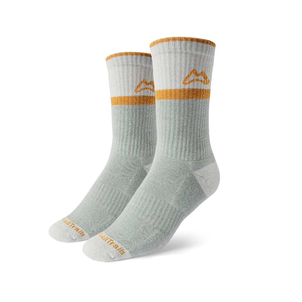 Classic Crew Trail Sock - Gray