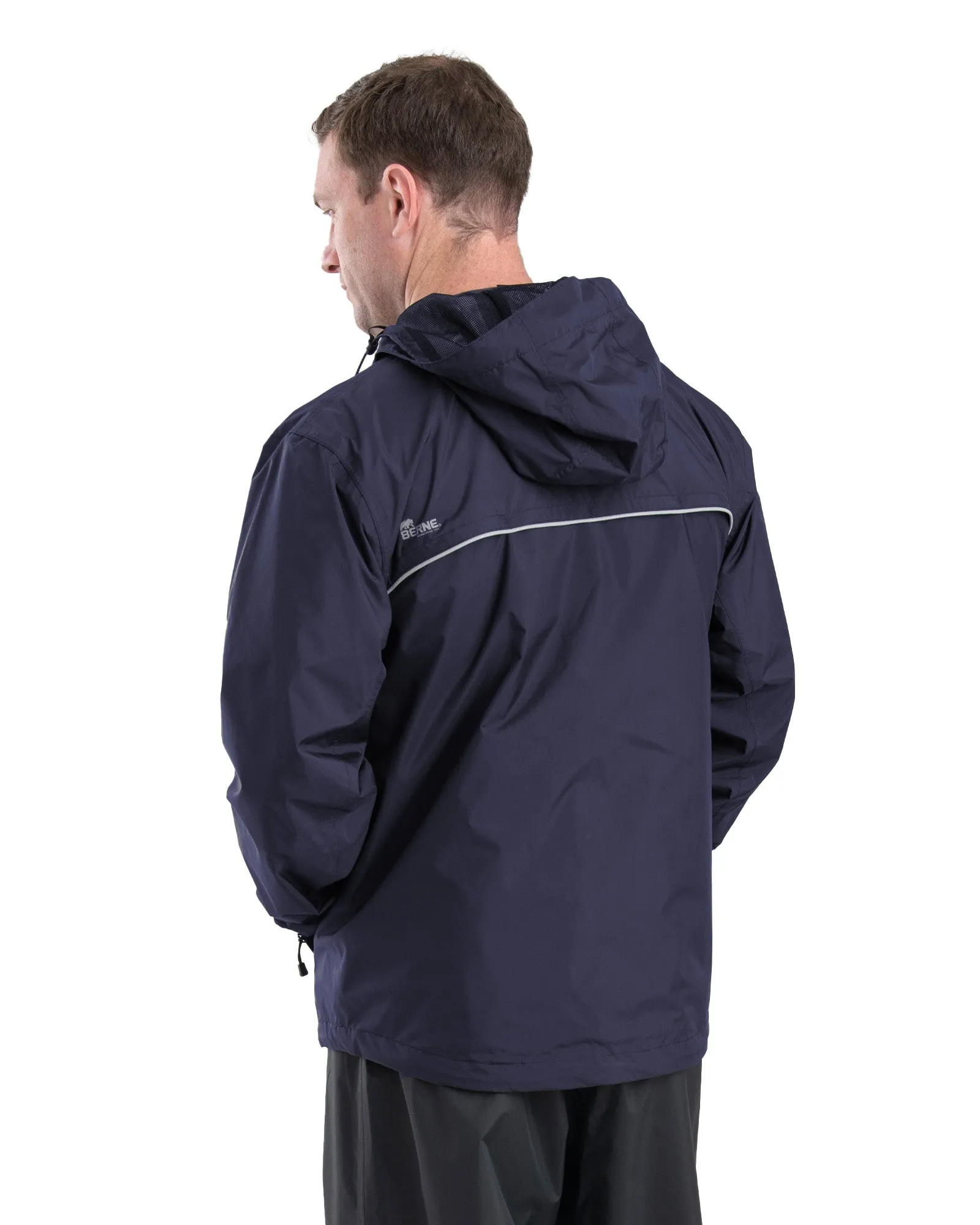 Coastline Lightweight Hooded Rain Jacket