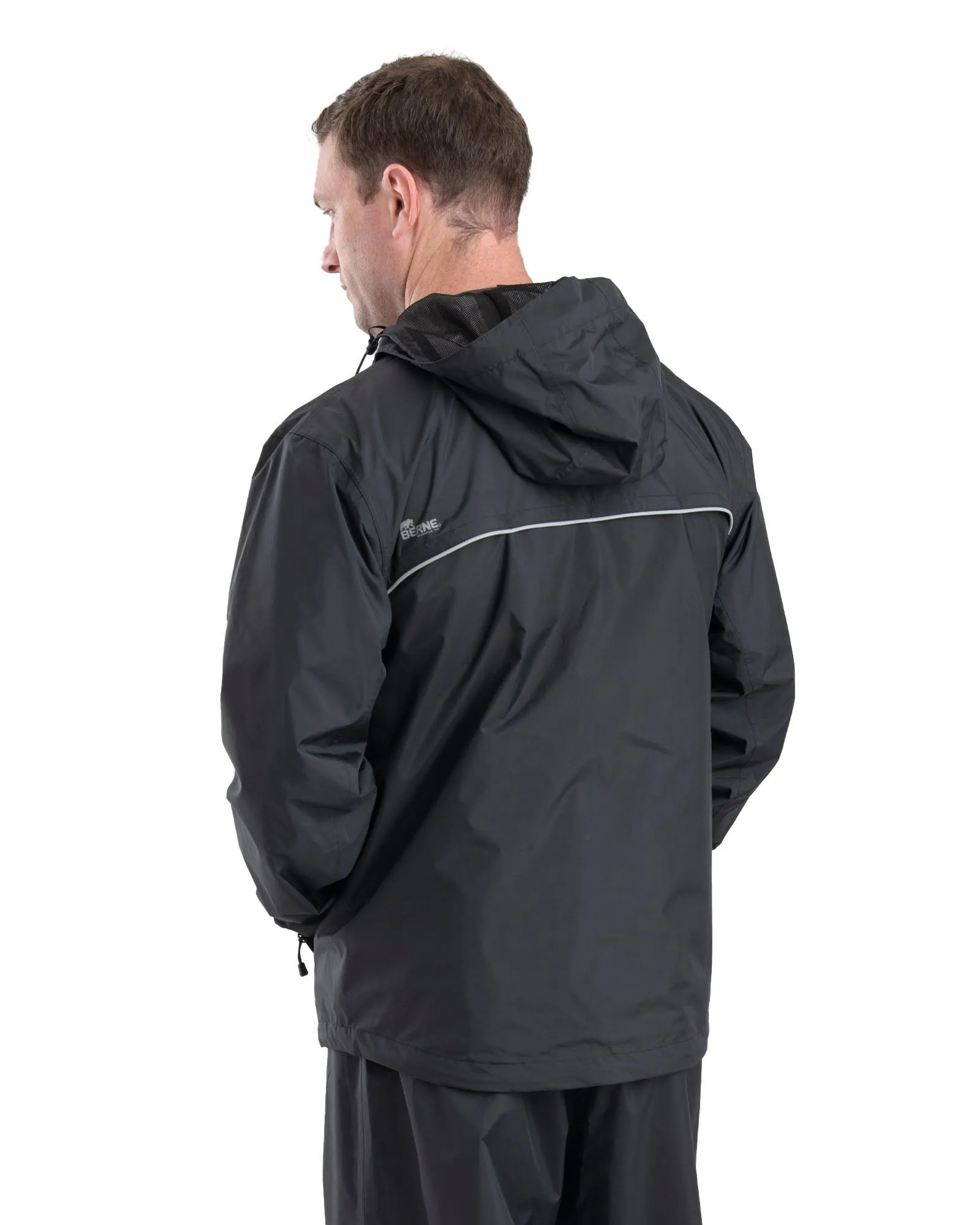 Coastline Lightweight Hooded Rain Jacket