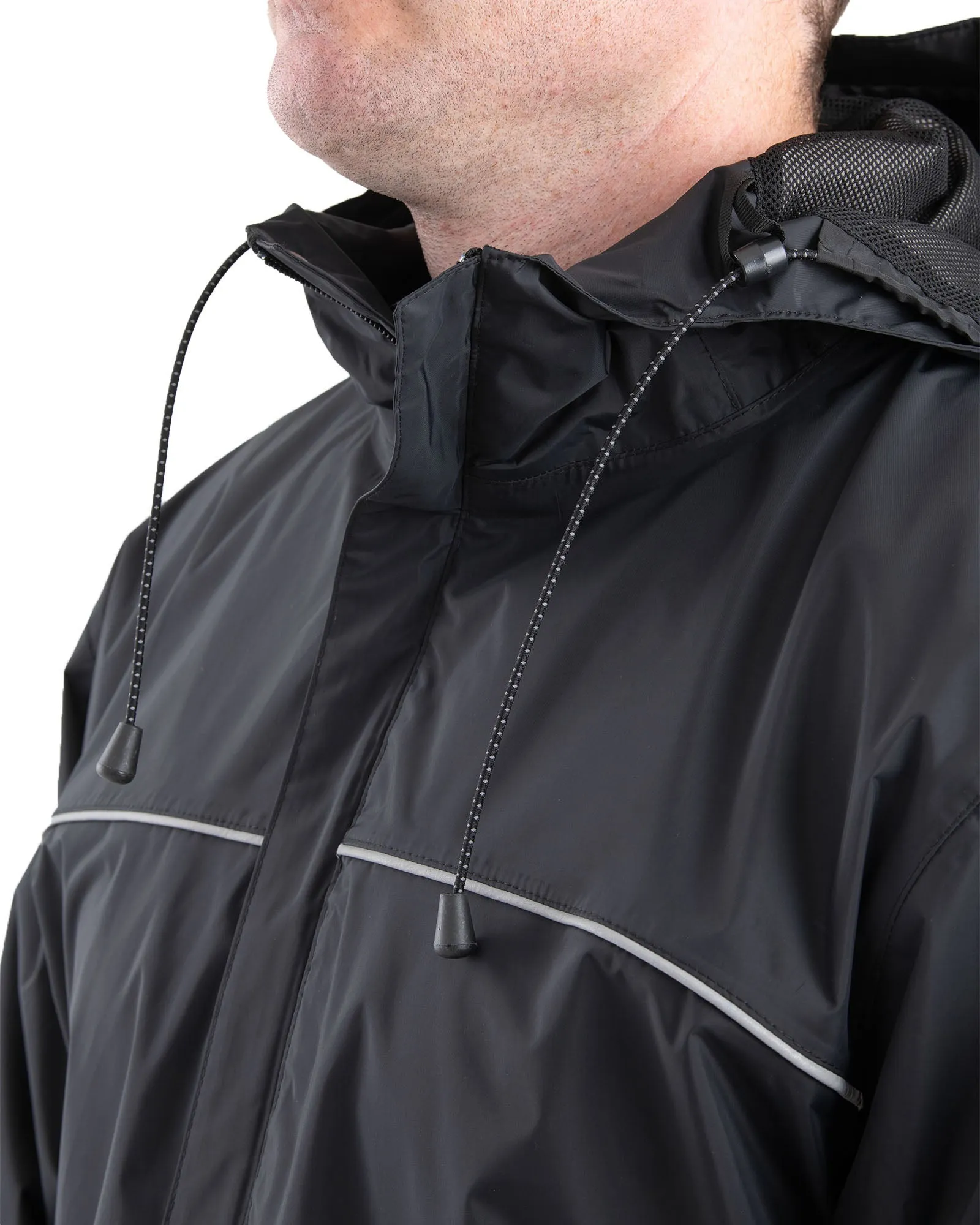 Coastline Lightweight Hooded Rain Jacket