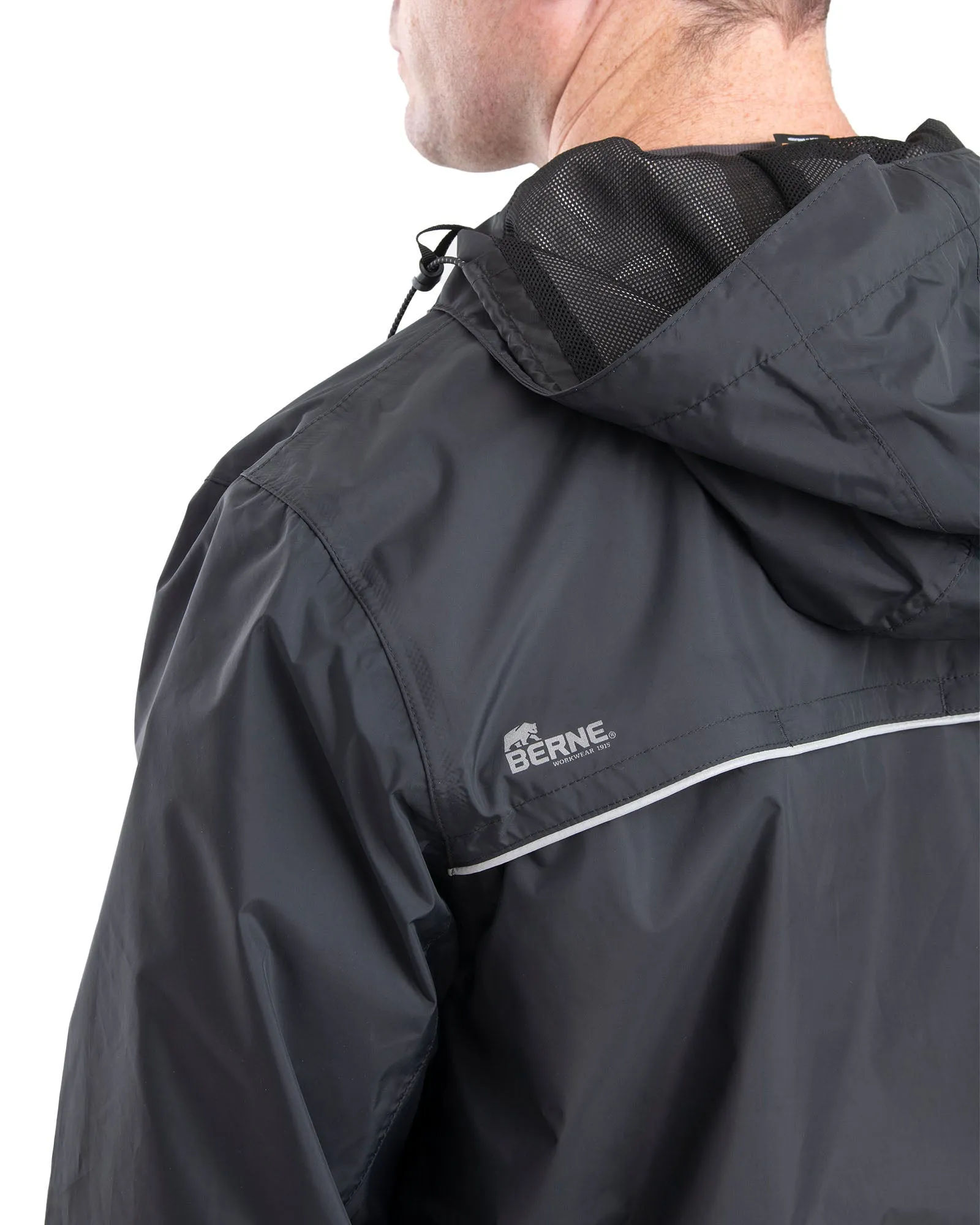 Coastline Lightweight Hooded Rain Jacket