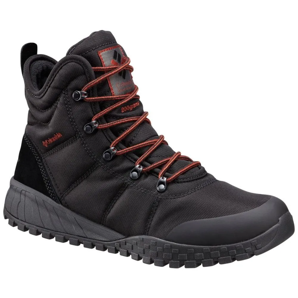 Columbia Men's Fairbanks Omni-Heat Boot Black Waterproof