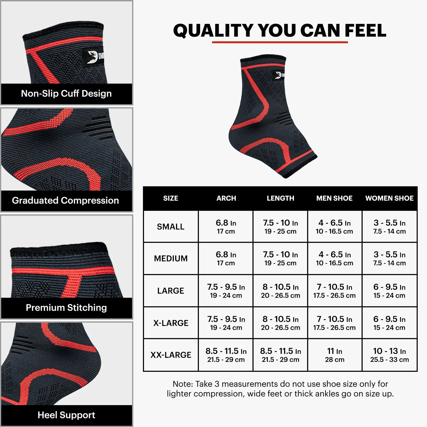 Compression Ankle Sleeve for Ankle Support