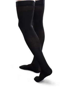 Core-Spun by Therafirm Thigh High Socks for Men & Women 20-30mmHg - Clearance