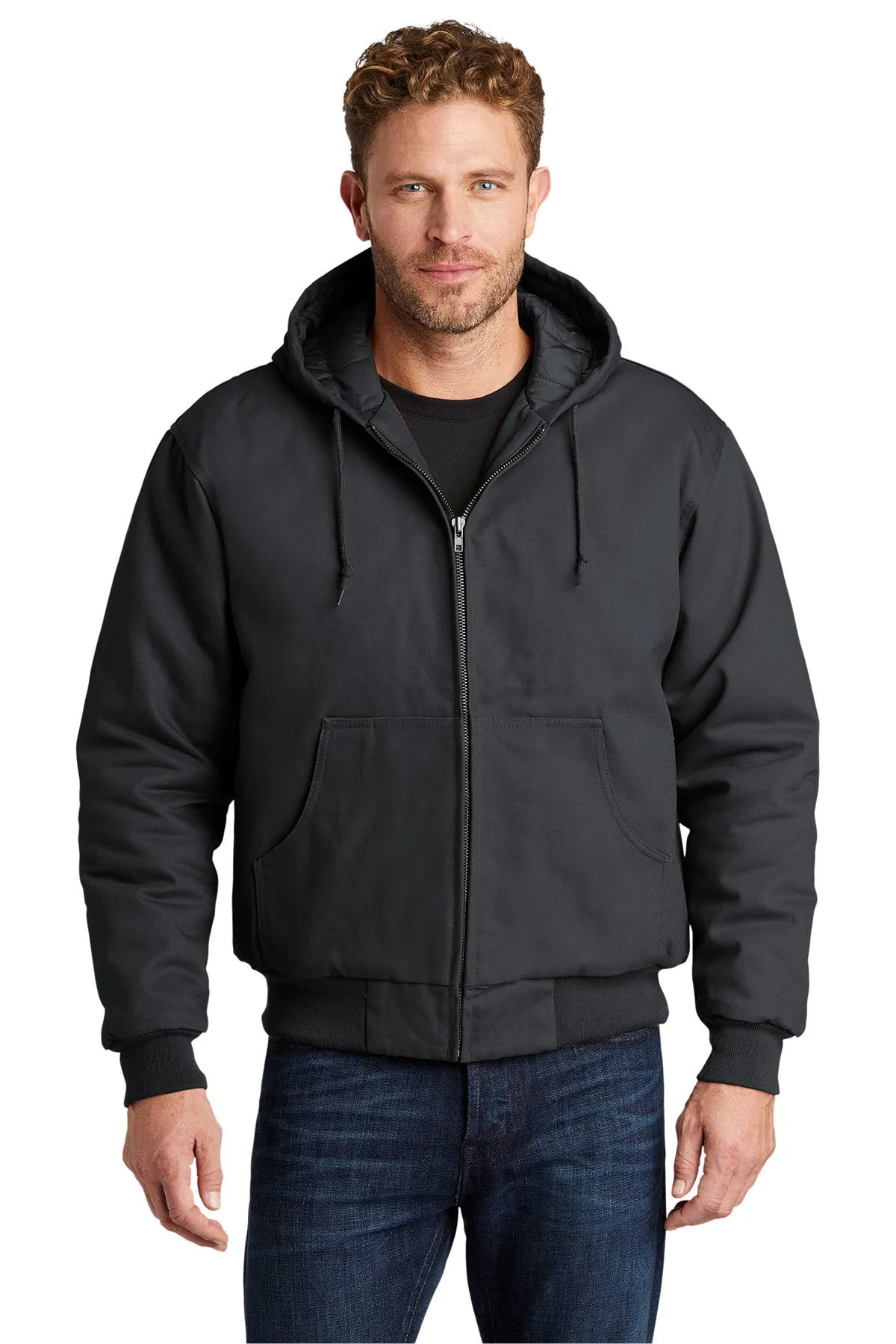 Cornerstone Duck Cloth Hooded Work Jacket