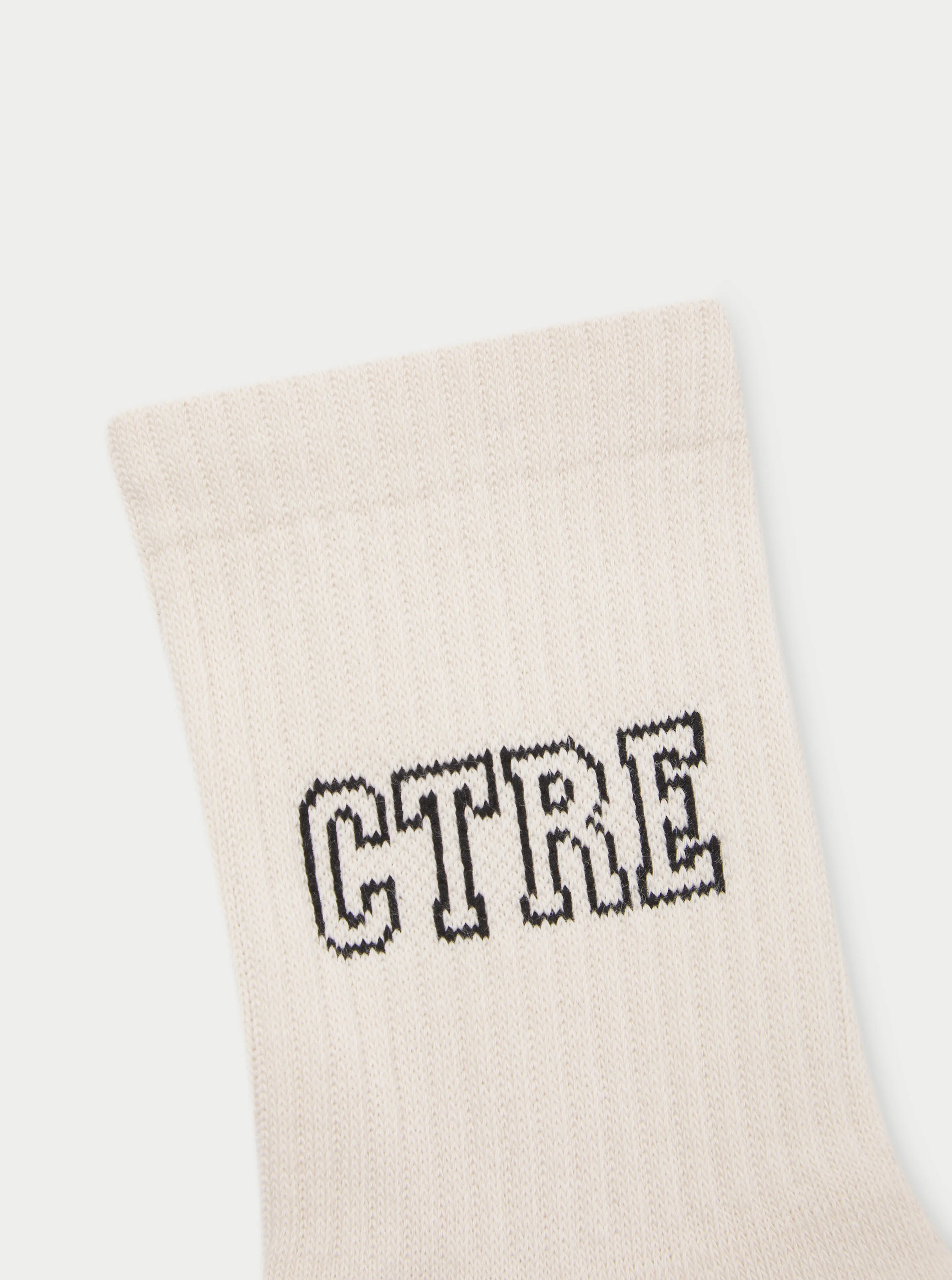 CTRE OUTLINE SPORT SOCK - OFF WHITE