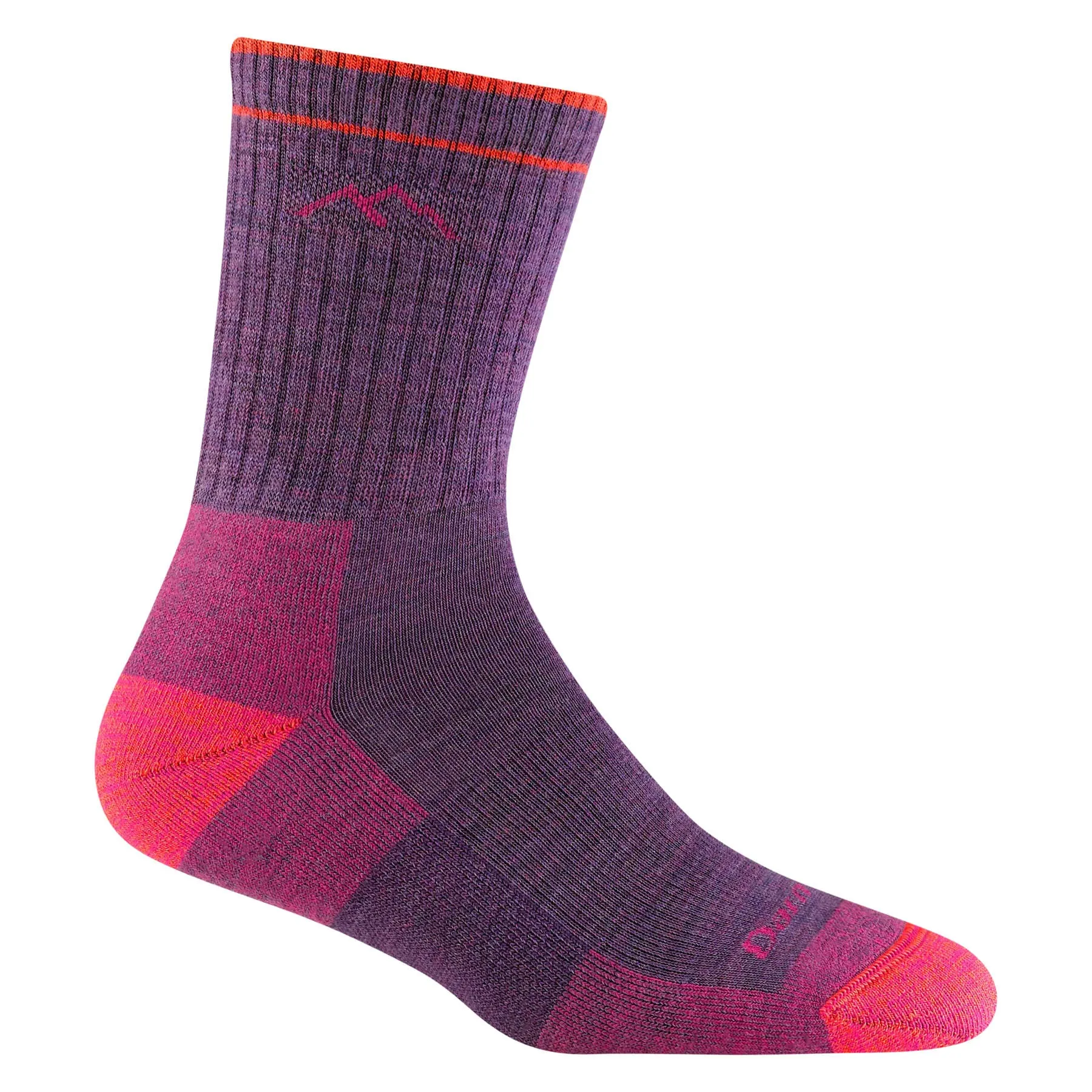 Darn Tough 1903 Women's Hiker Micro Crew Midweight Hiking Sock - Plum Health