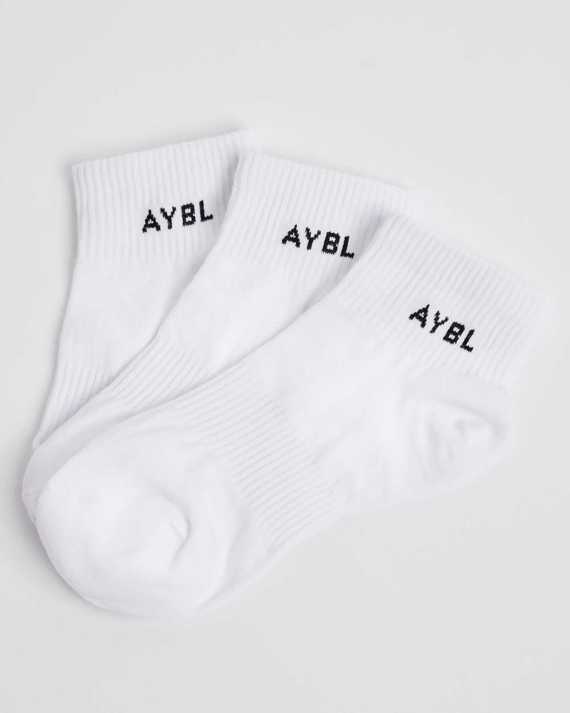 Everyday Ankle Socks (3 Pack) - White