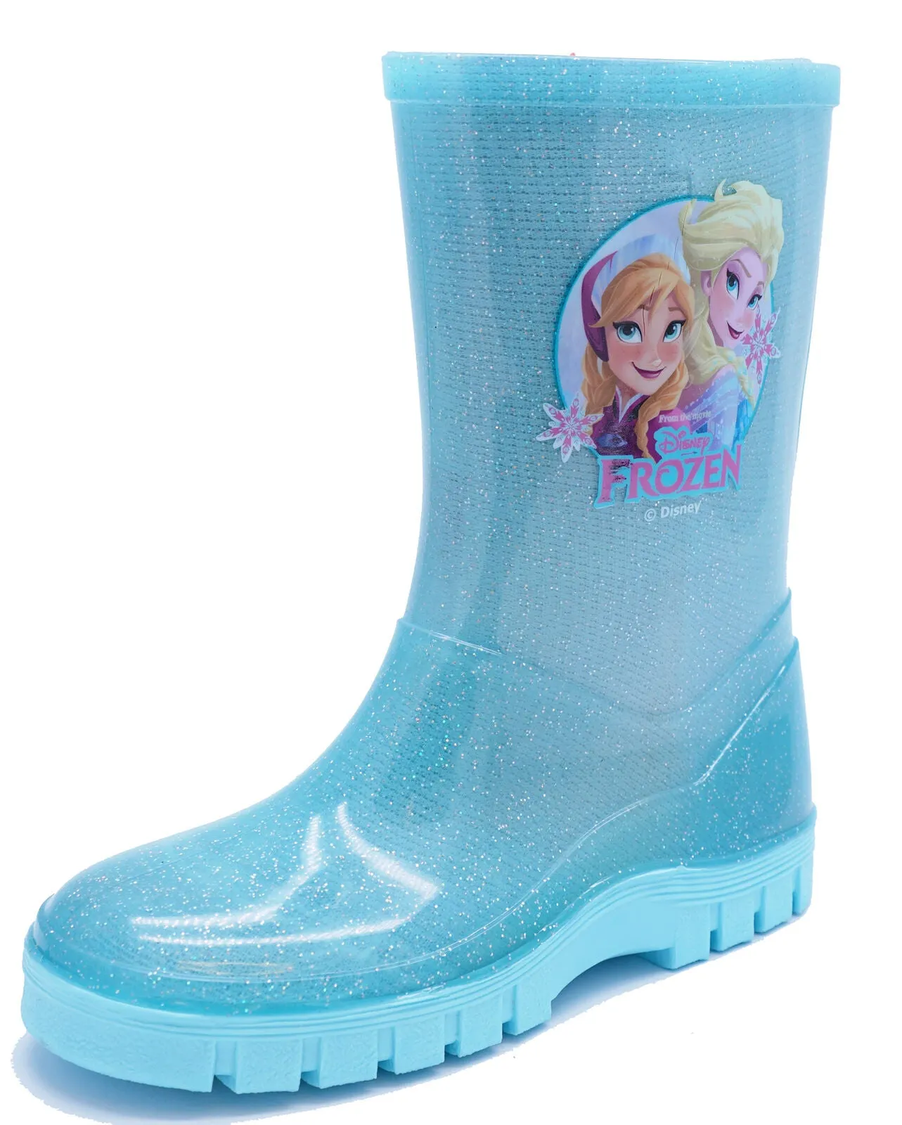 GIRLS DISNEY FROZEN WELLIES RAIN WELLINGTONS SCHOOL KIDS BOOTS