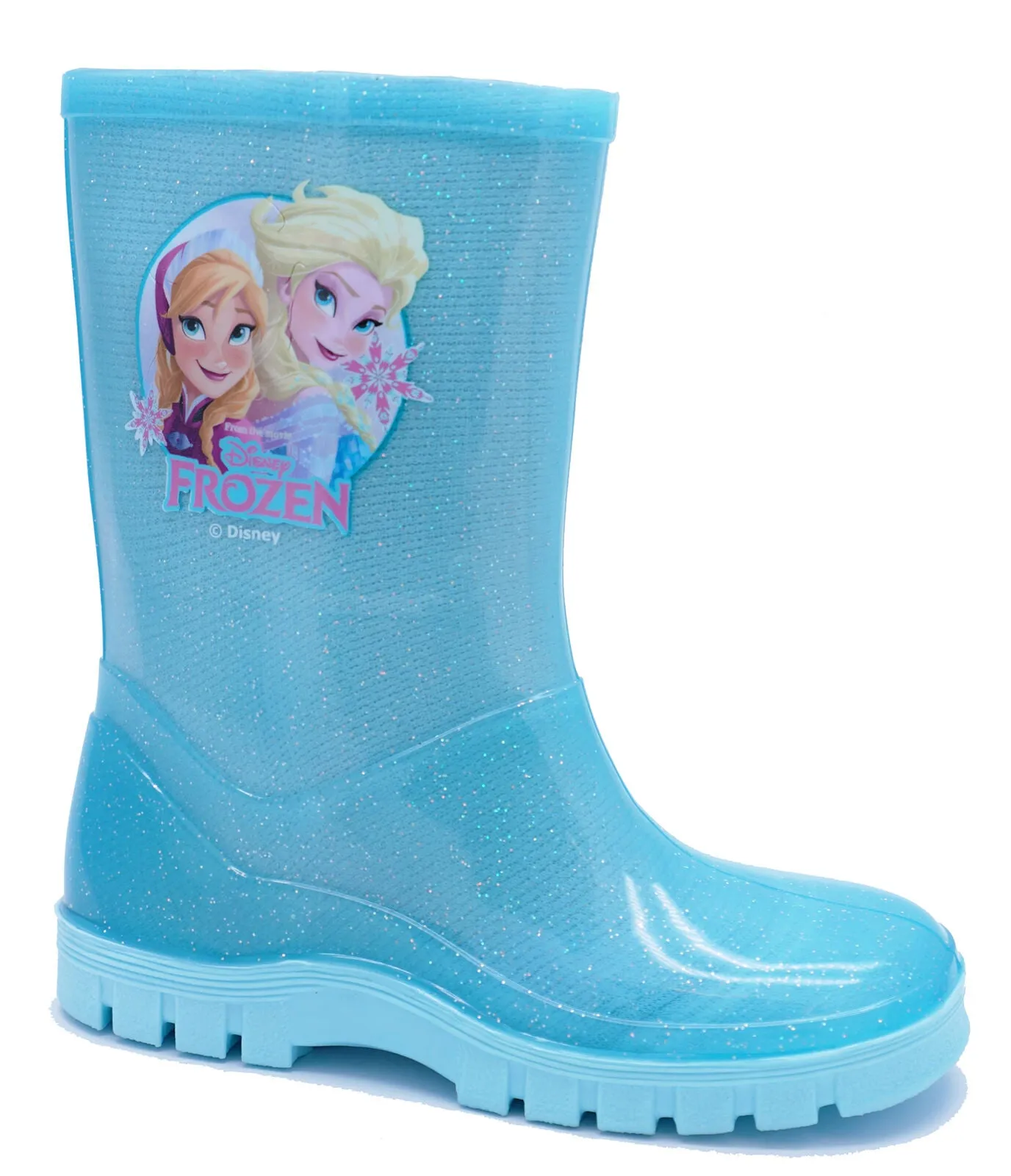 GIRLS DISNEY FROZEN WELLIES RAIN WELLINGTONS SCHOOL KIDS BOOTS