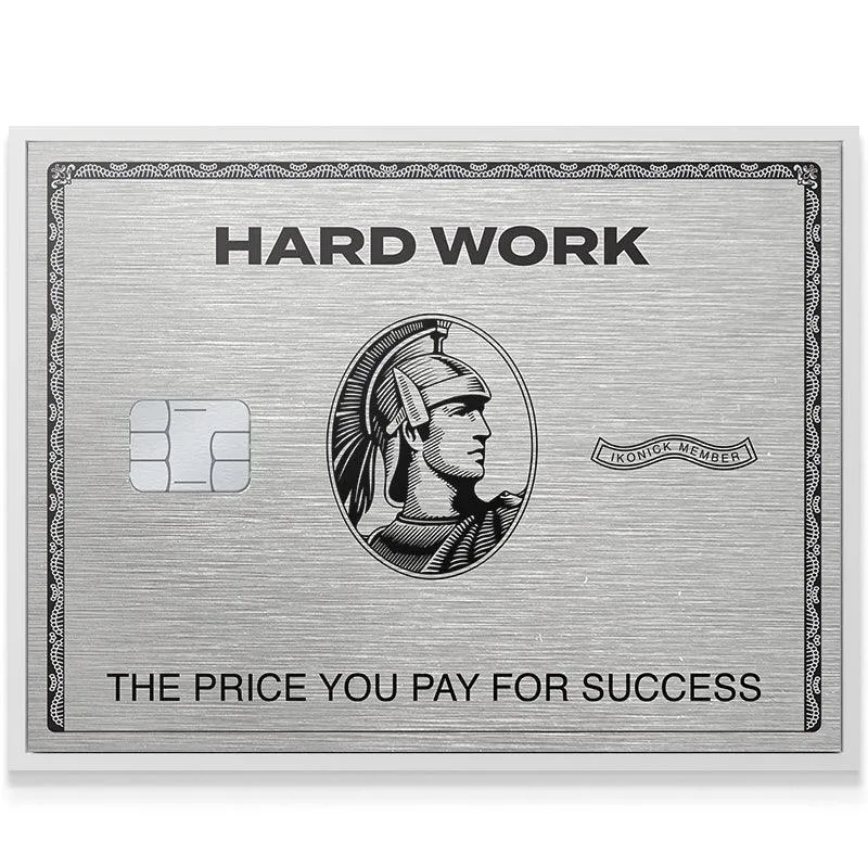 Hard Work Card