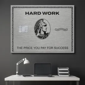 Hard Work Card