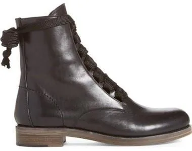 'Harper' Lace-up Leather Ankle Boots