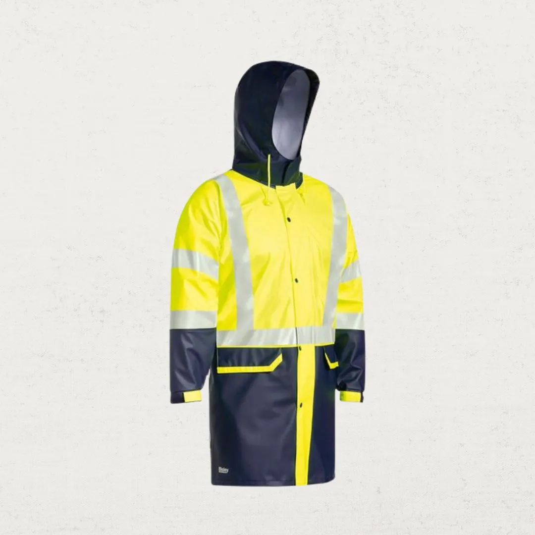 Hi Vis Taped PU Waterproof Jacket