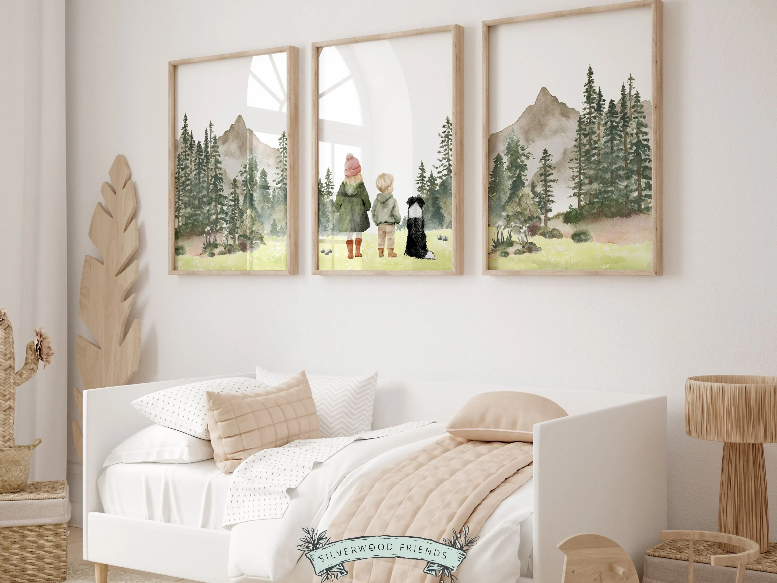 Hiking Nursery Prints