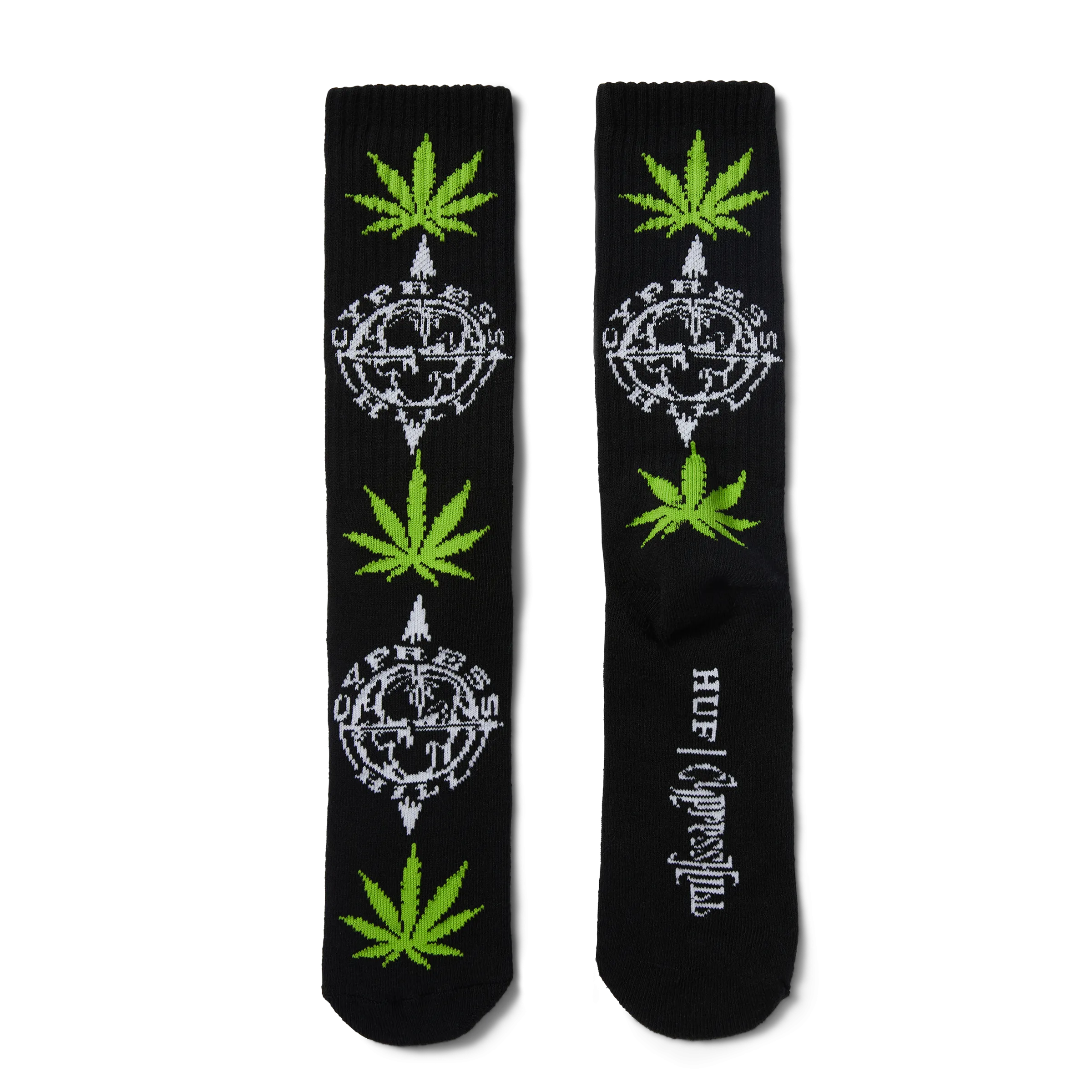 HUF x Cypress Hill Compass Plantlife Sock