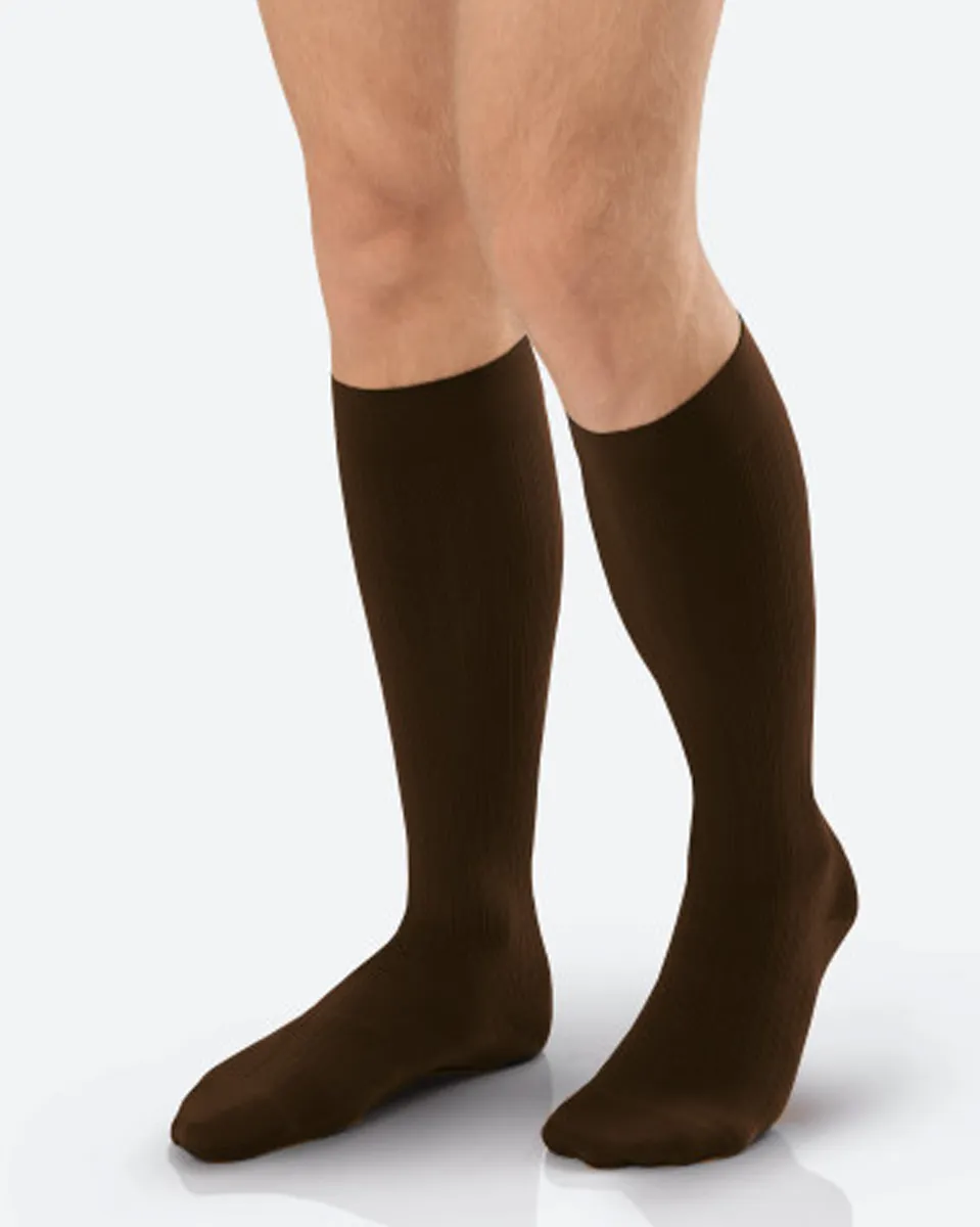 Jobst for Men Ambition Knee High Ribbed Compression Socks 15-20 mmHg