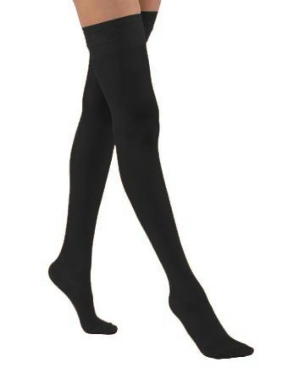 Juzo Naturally Sheer Thigh Highs 20-30 mmHg Closed Toe