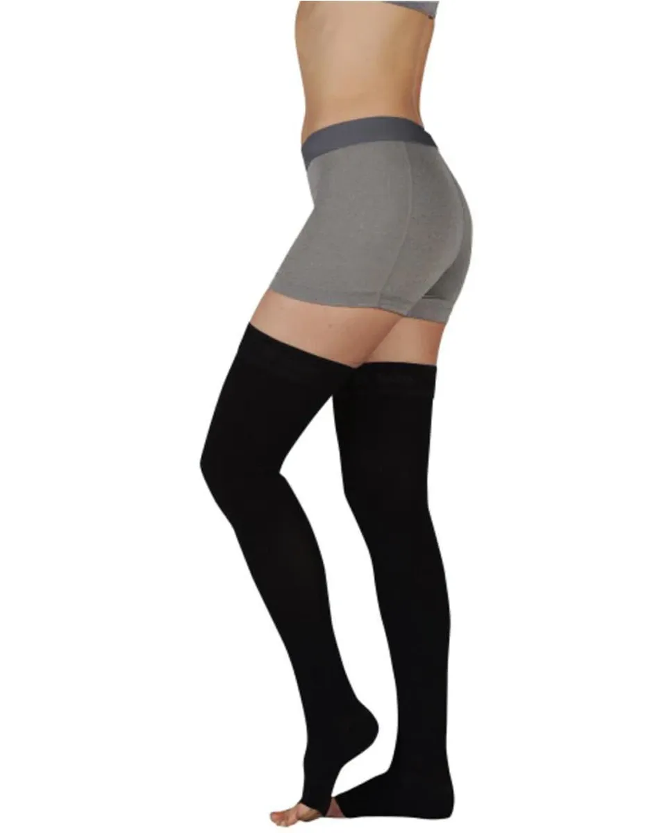 Juzo Soft 30-40 mmHg Thigh High w/ Silicone Top Band