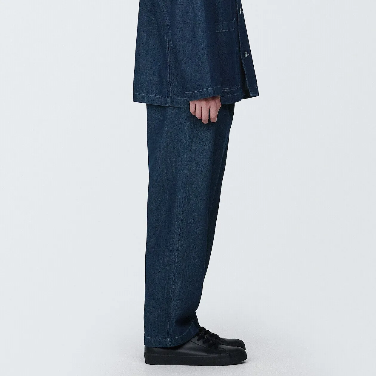 Kapok Blend Denim Work Pants