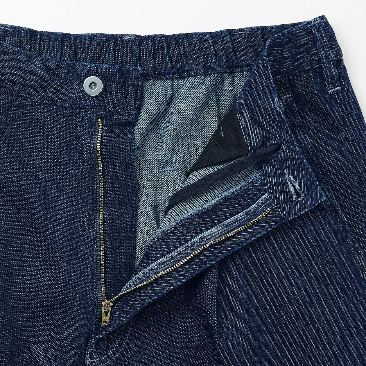 Kapok Blend Denim Work Pants