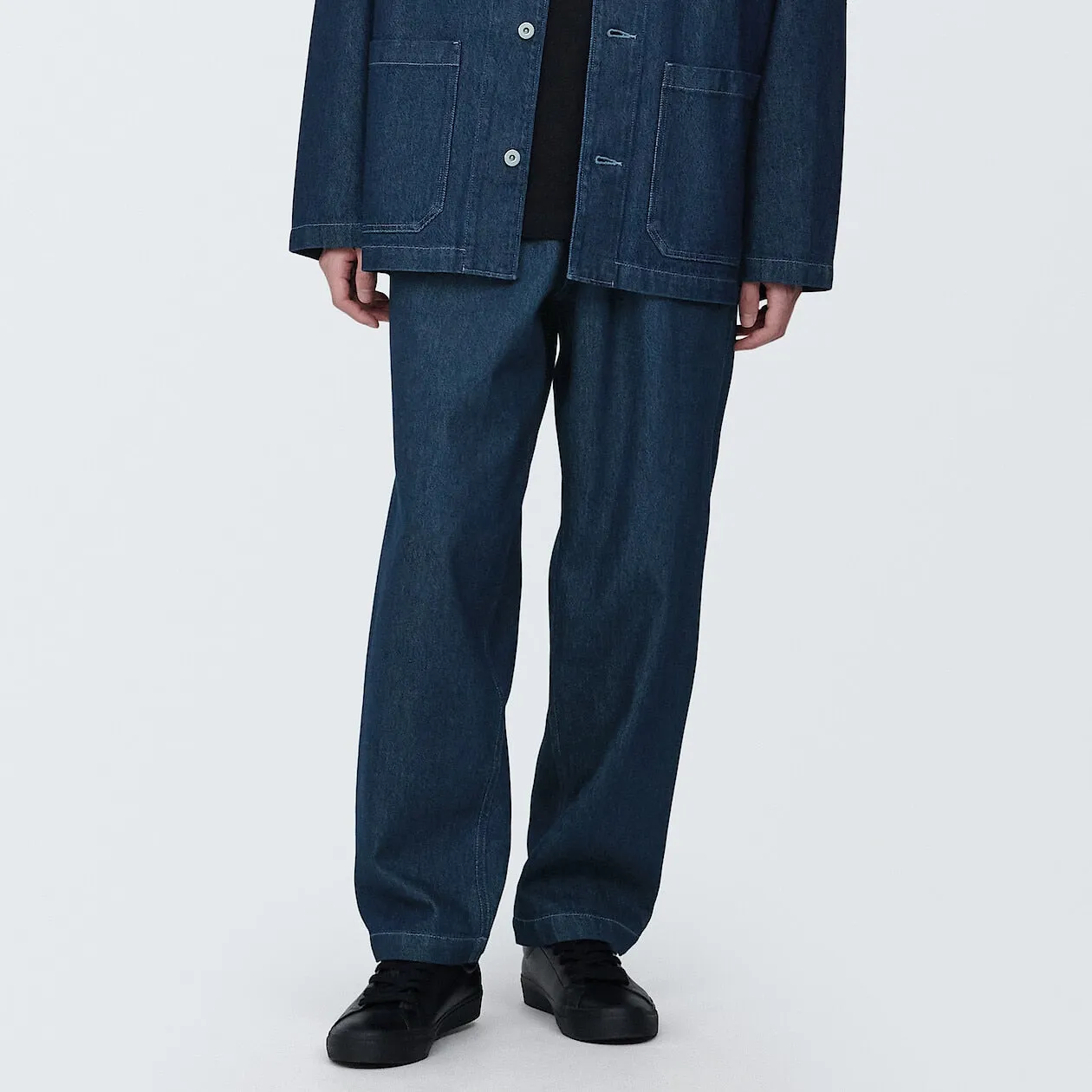 Kapok Blend Denim Work Pants