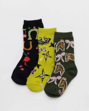 Kids Crew Sock Set of 3 - Jessica Williams