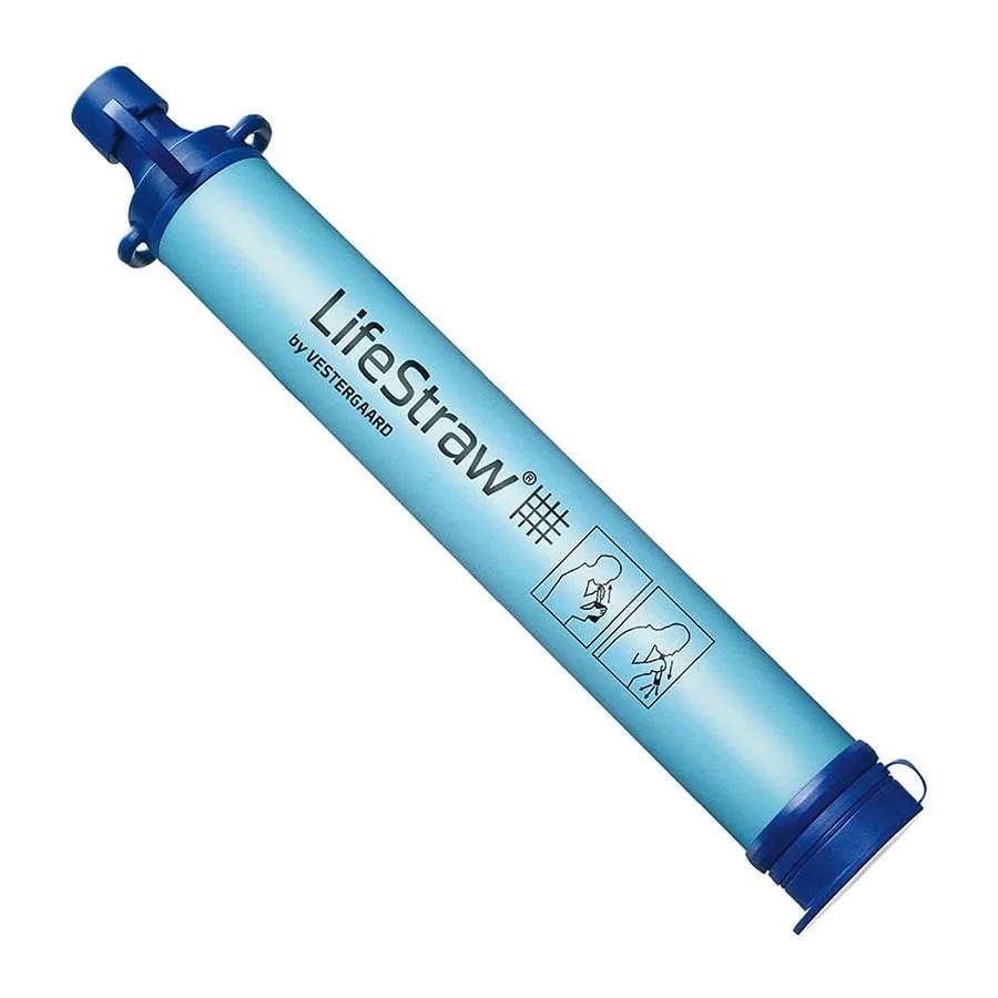 LifeStraw Personal Water Filtration System for Hiking, Camping, Travel and Emergency Preparedness