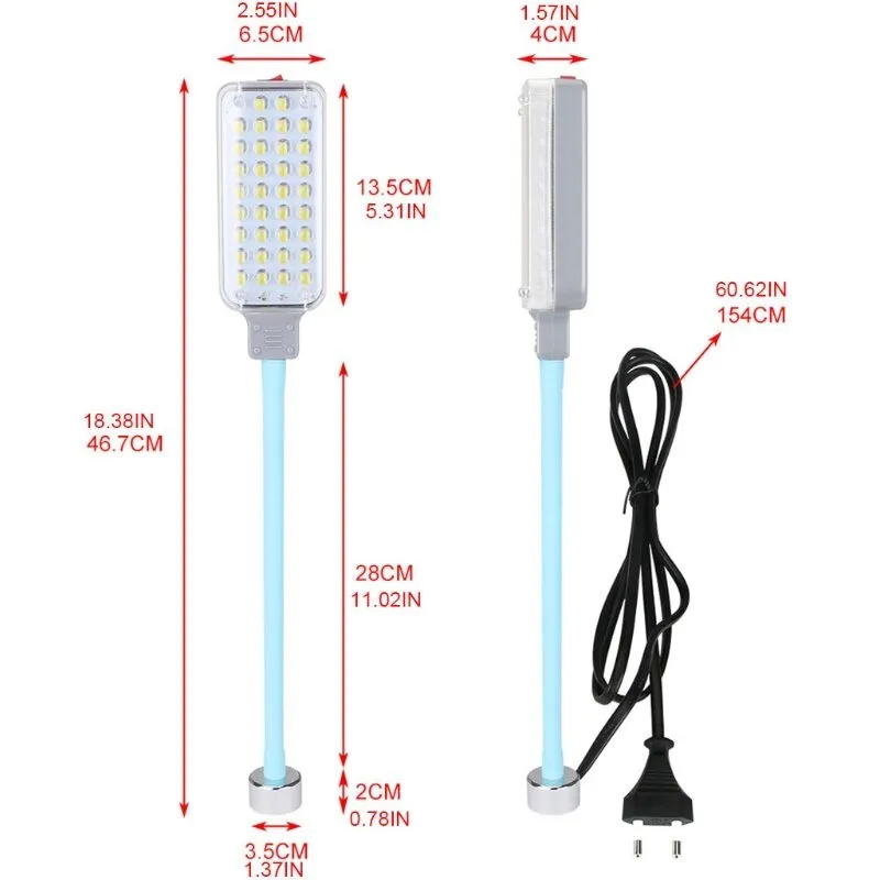 Magnetic 34LED Flexible Work Light